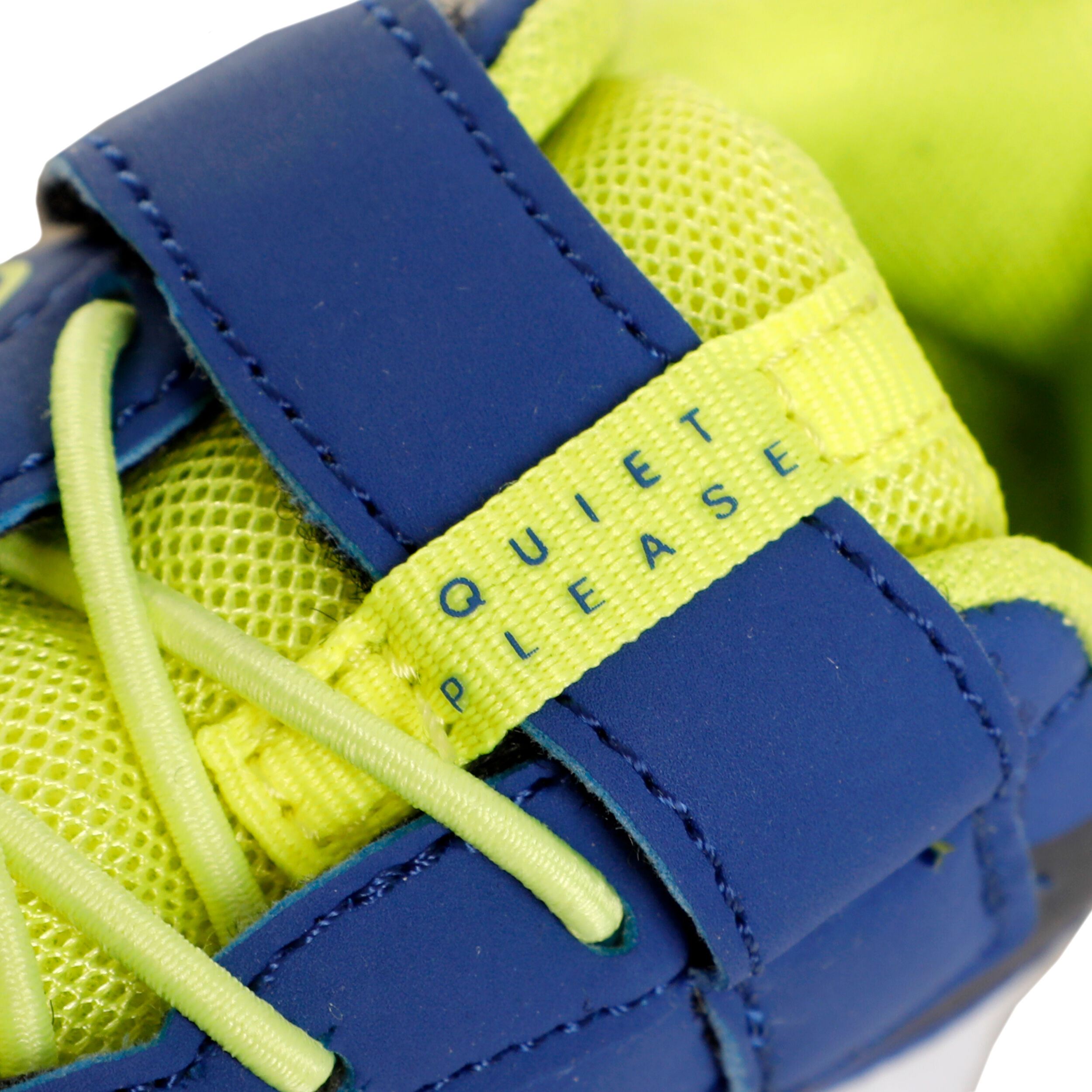 Courtstyler Velcro Allcourtschuh Kinder - Blau, Gelb