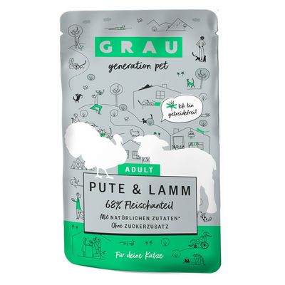 Sparpaket GRAU Adult Getreidefrei 32 x 125 g