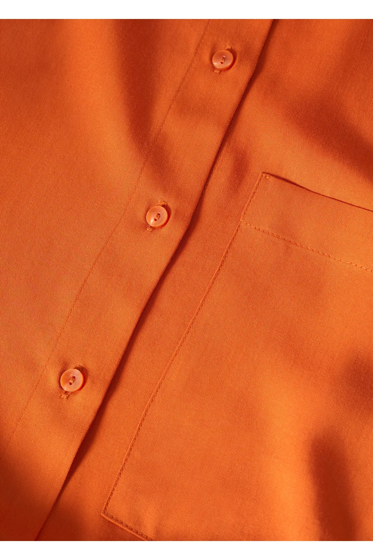 MANGO  Orangefarbenes Damenhemd 37972514
