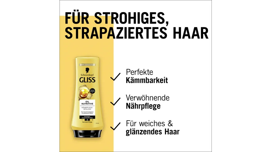 GLISS Spülung Oil Nutritive 200 ml 200 ml