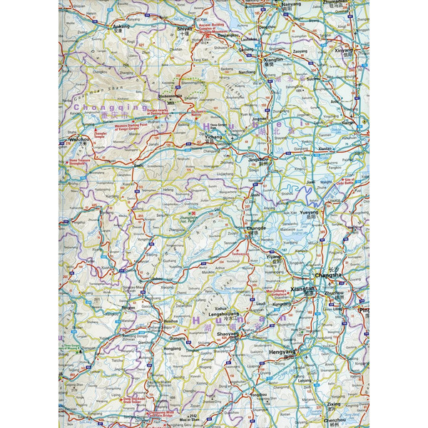 Reise Know-How Landkarte China, Ost 1 : 2.700.000 - Straßenkarte