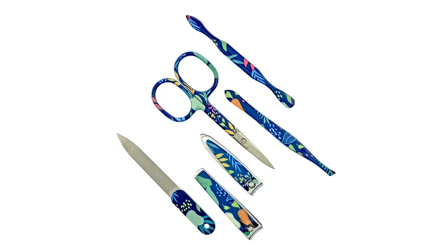 Rahmenmaniküre Etui, 6-teilig, Jungle Jungle