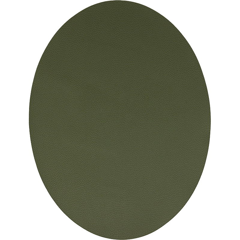 Home Spisebrikke 33x43 cm oval grønn
