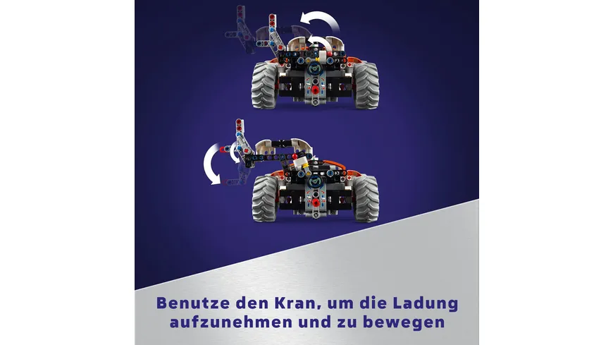 LEGO 42178 ǀ Technic Weltraum Transportfahrzeug LT78, Spielset für Abenteuer im Weltraum