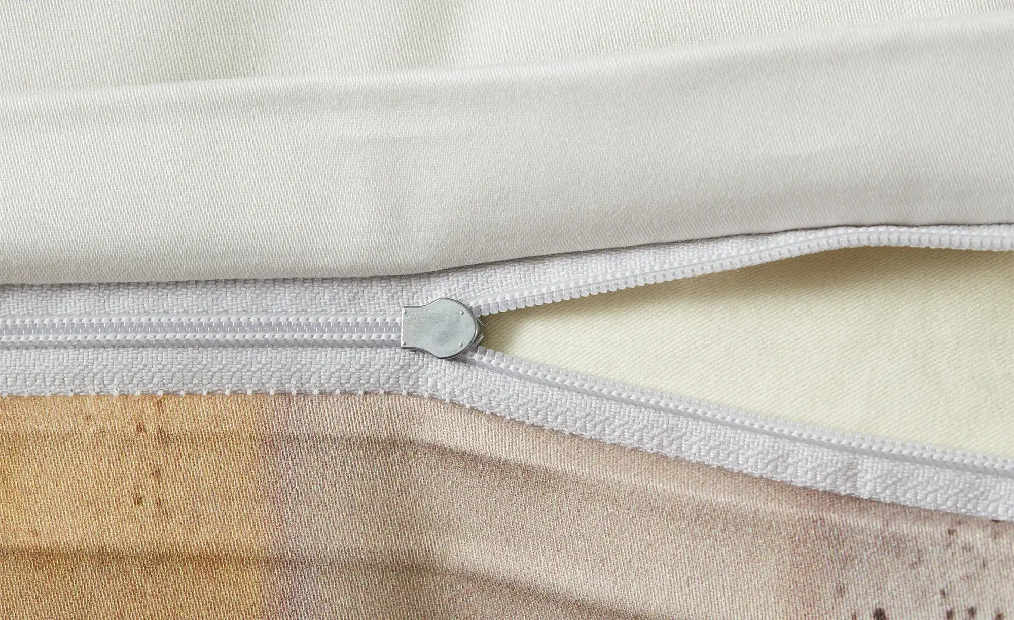 indigo Mako-Satin Wendebettwäsche Floral Waves