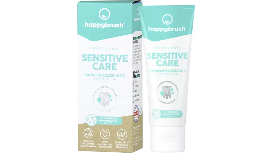 happybrush Zahnpasta Sensitive Care 75 ml