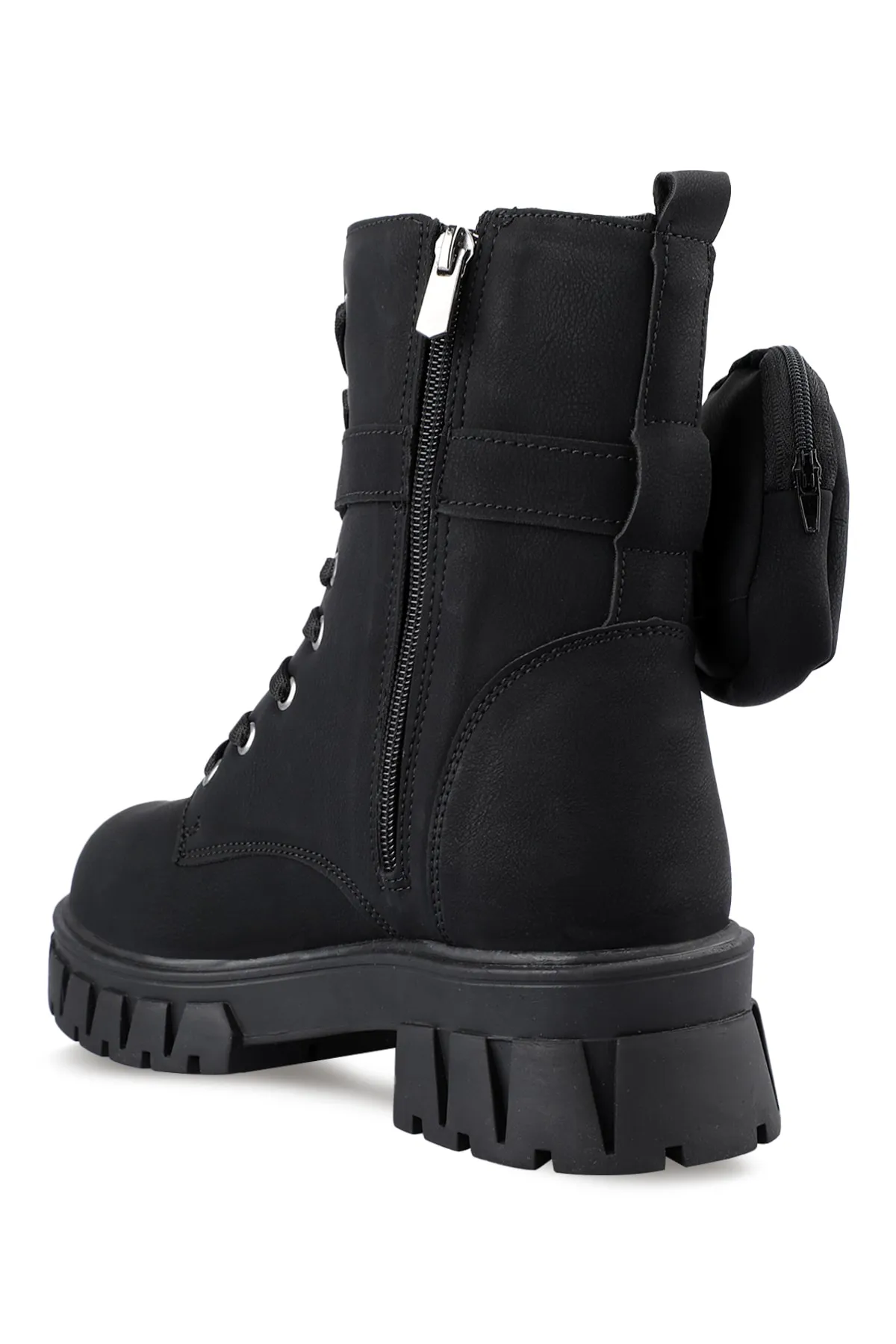 Esem  Ea22ok024 Damenstiefel Schwarz / Grün