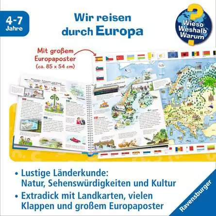 Ravensburger Wieso? Weshalb? Warum?: Mein erster Europa-Atlas