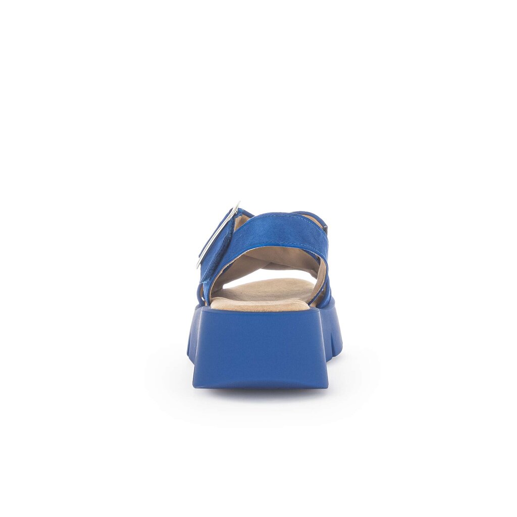 Gabor fashion Plateau Sandale blau