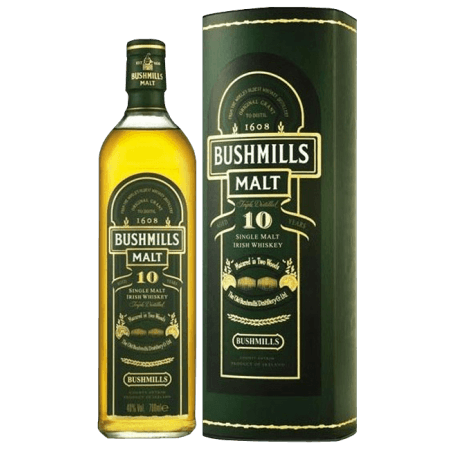 BUSHMILLS MALT 10 ANS - EN ETUI
