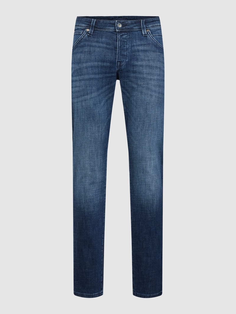 Slim Fit Jeans im 5-Pocket-Design Modell 'GLENN FOX' in jeans