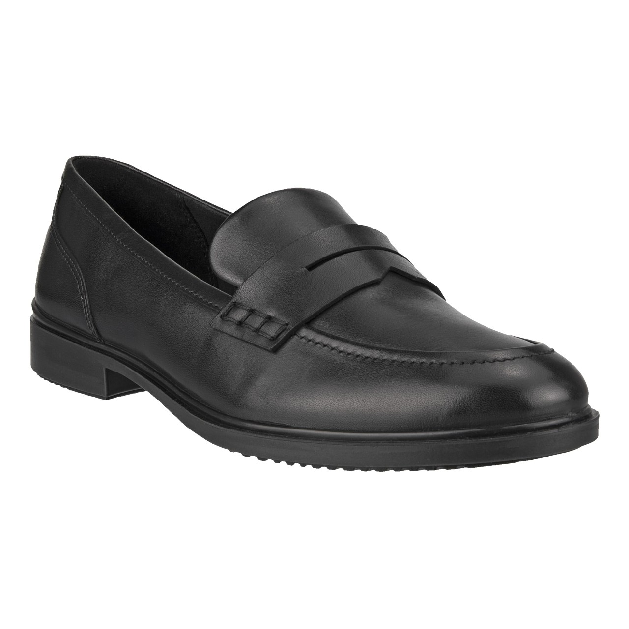 ECCO Komfort Slipper schwarz Dress Classic Loafer