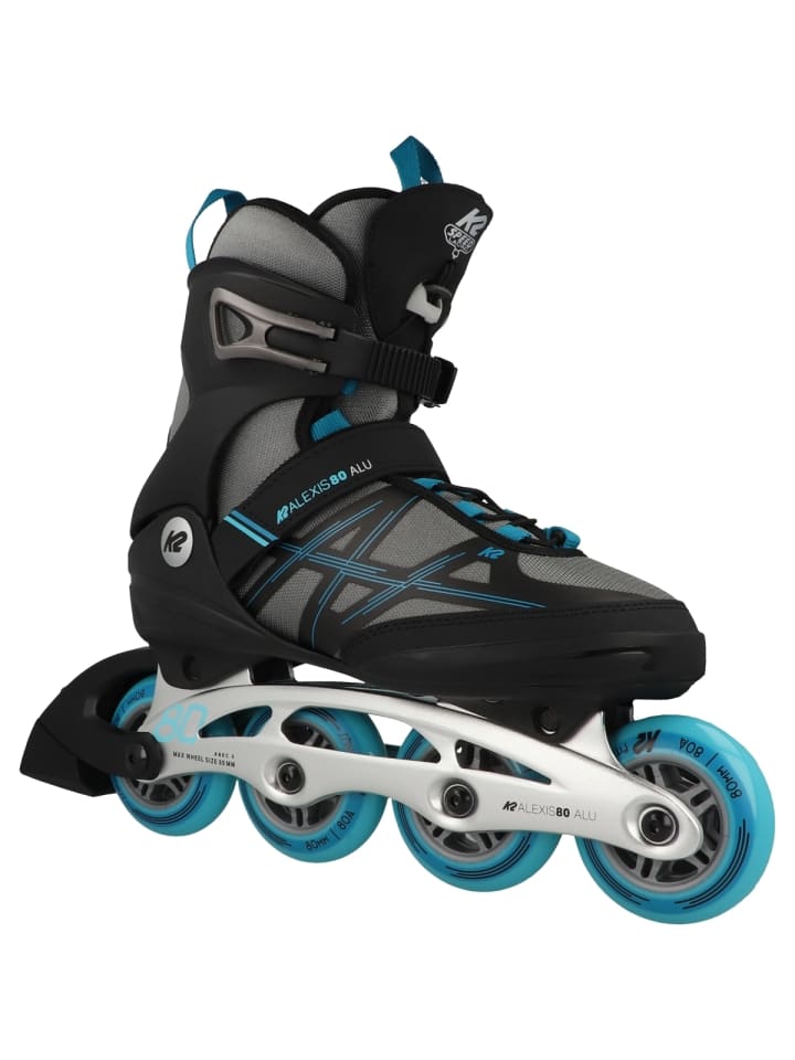 K2 Inlineskates Alexis 80 Alu in grau günstig kaufen