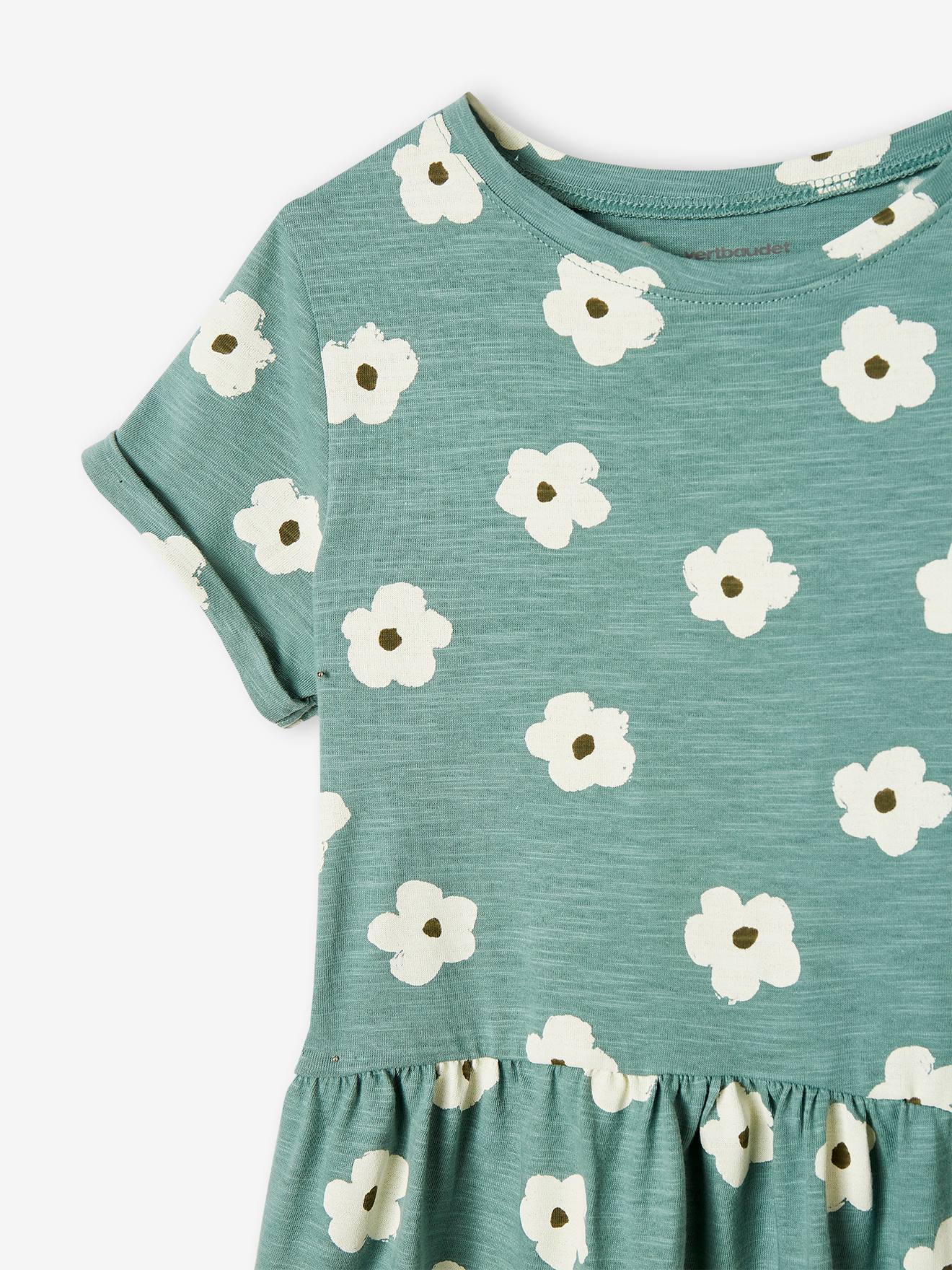 Vertbaudet Mädchen Shirtkleid BASIC Oeko-Tex - hellrosa