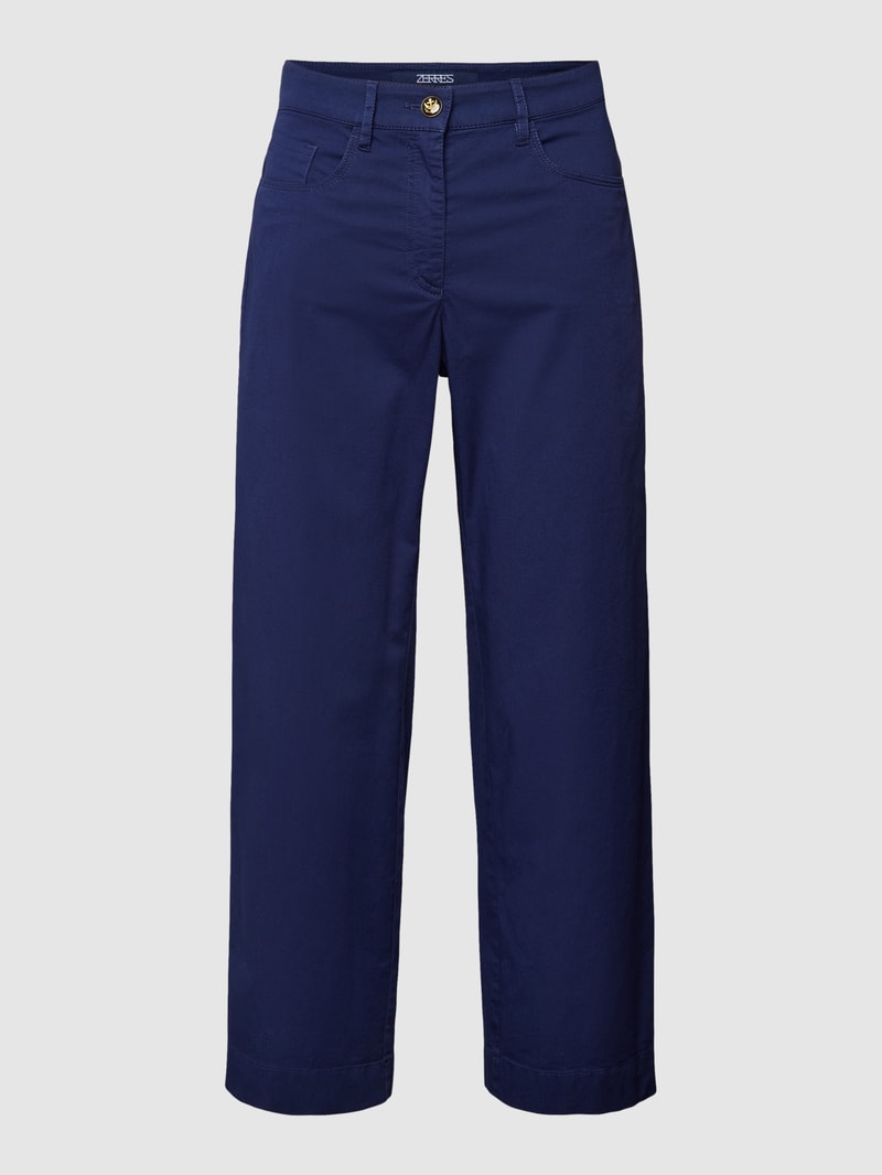 Jeans im 5-Pocket-Design Modell 'Bella' in marineblau
