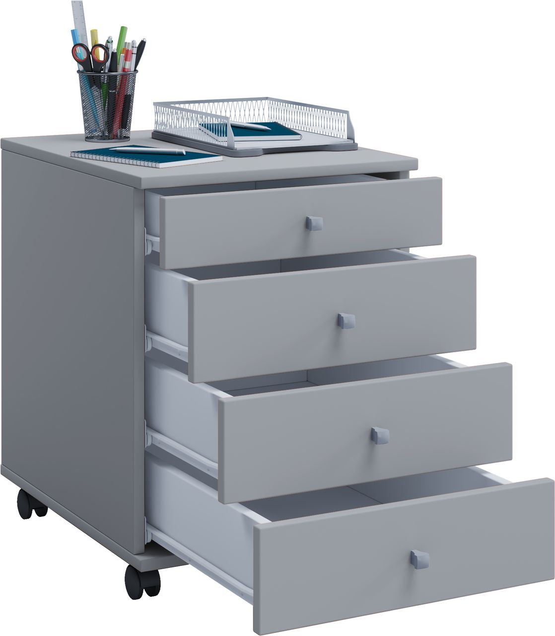 VCM Rollcontainer Lona Mini grau
