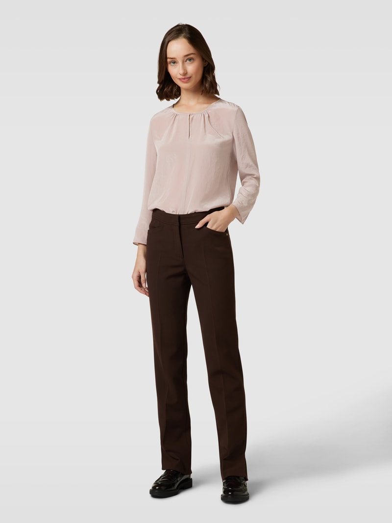 Bluse mit 3/4-Arm Modell 'THEMA 1' in hellrosa