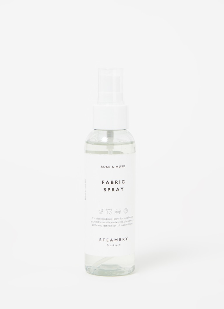 Spray textil Steamery cu trandafir și mosc, 100 ml