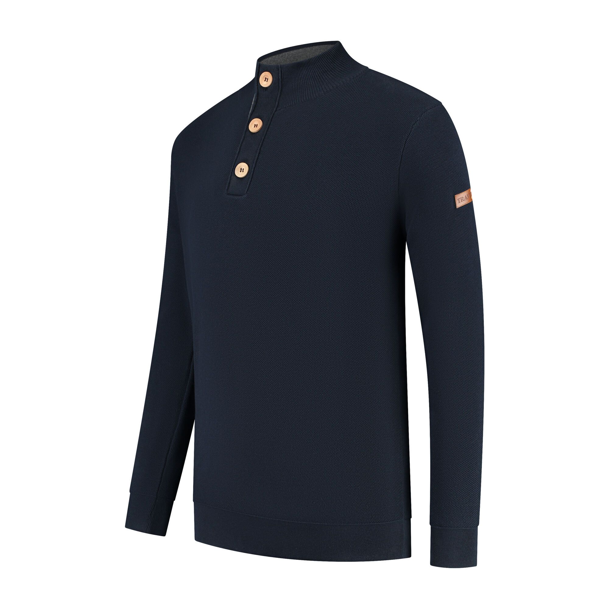 Travelin' Torsvik Dark Blue Herren Pullover