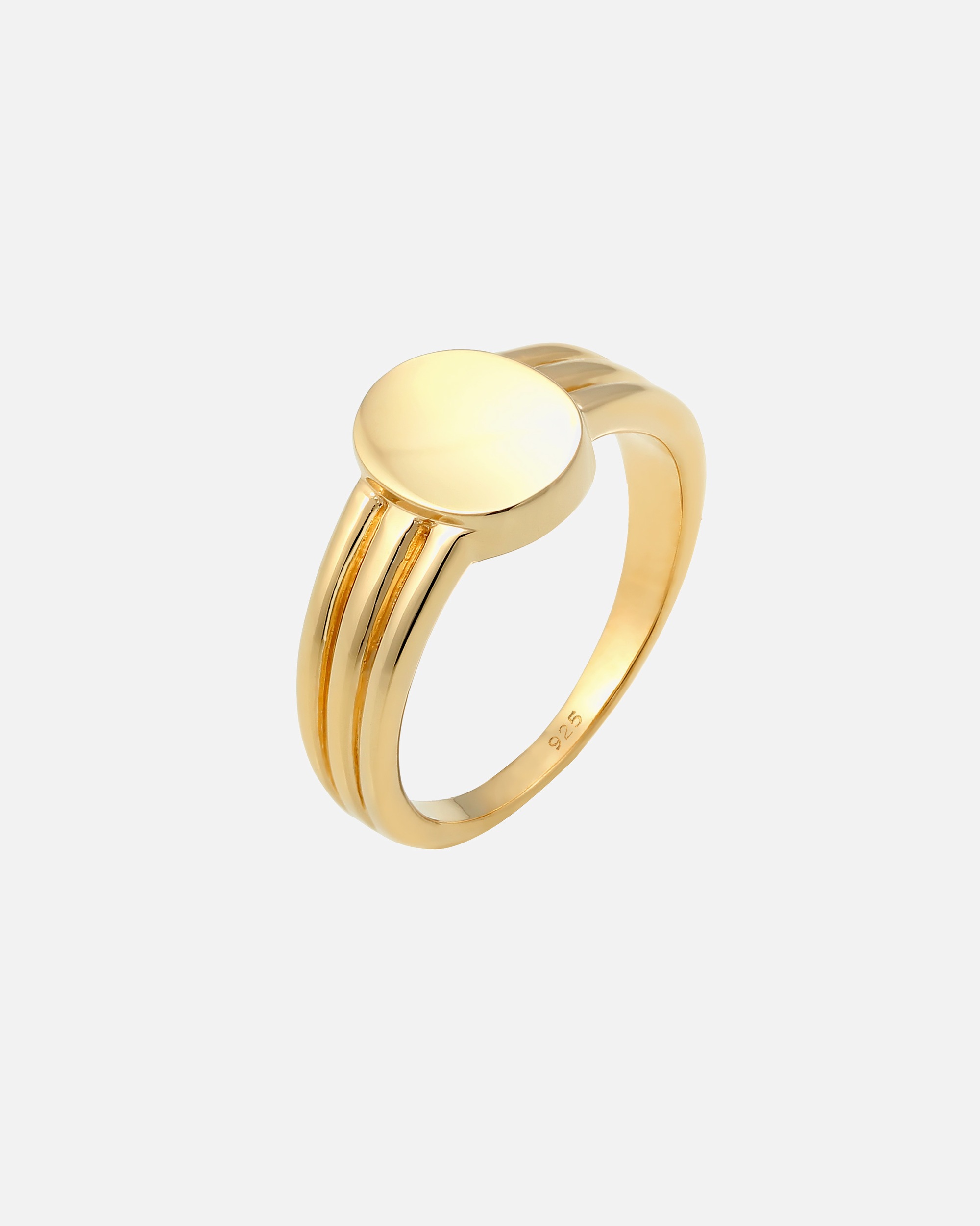 Elli Circle Basic Geo Women's Ring - (925/1000) Silver