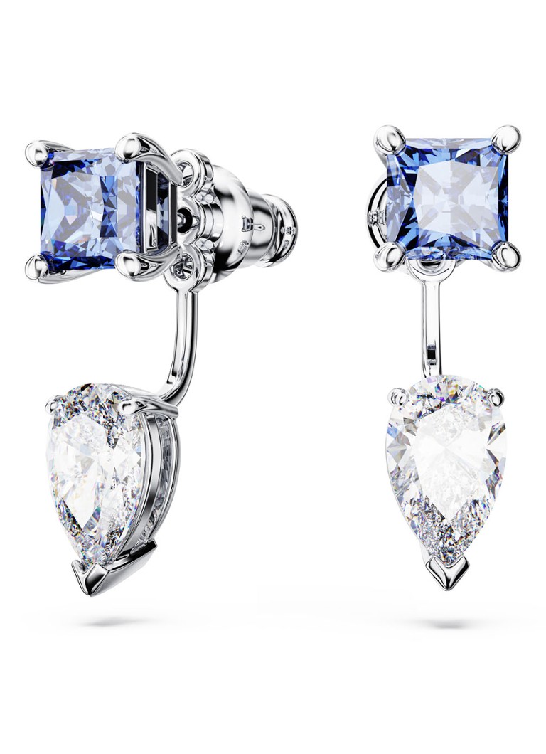 Swarovski Mesmera stud earrings with crystal