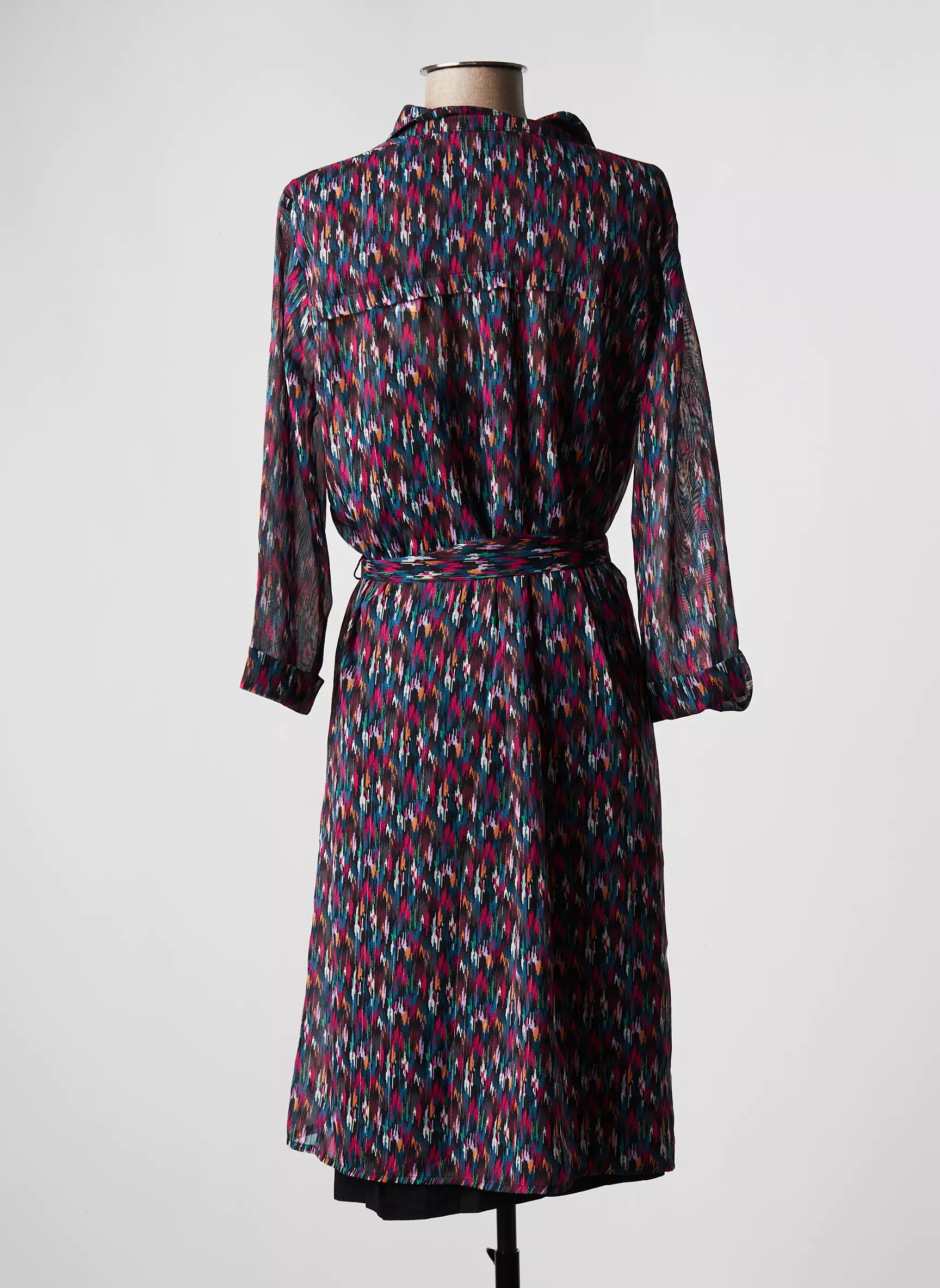 Esprit Robes Mi Longues Femme couleur violet