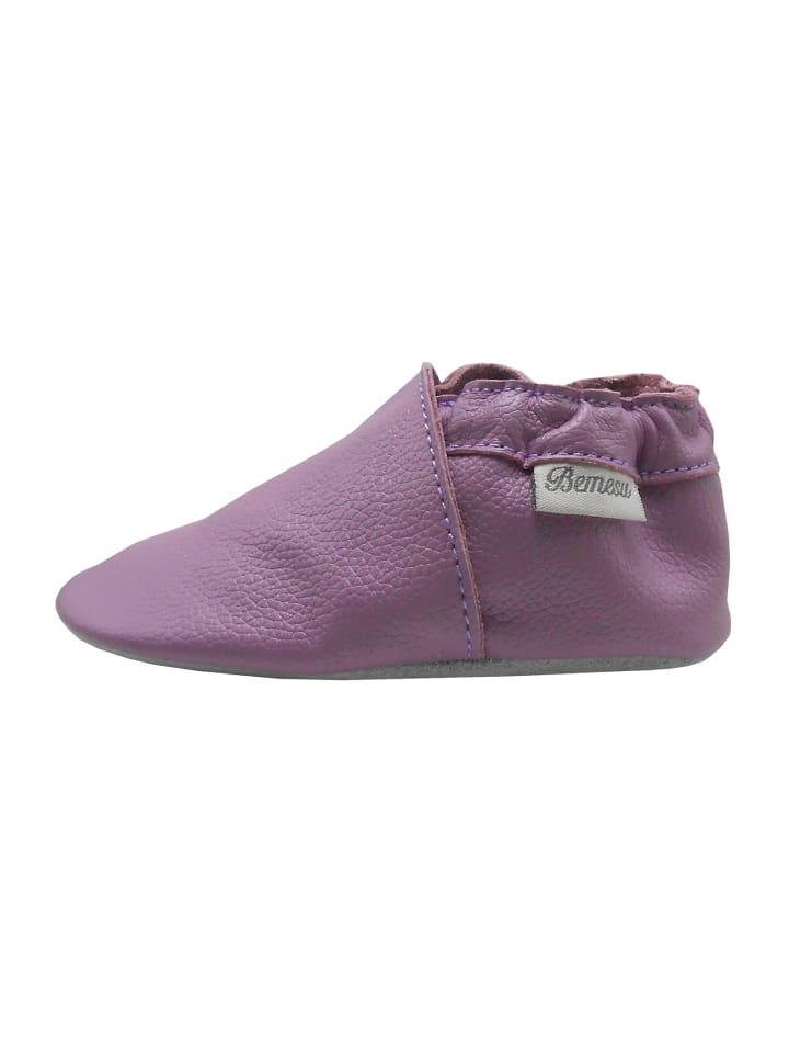 Yalion Baby Krabbelschuhe in Einfarbig Helllila günstig kaufen