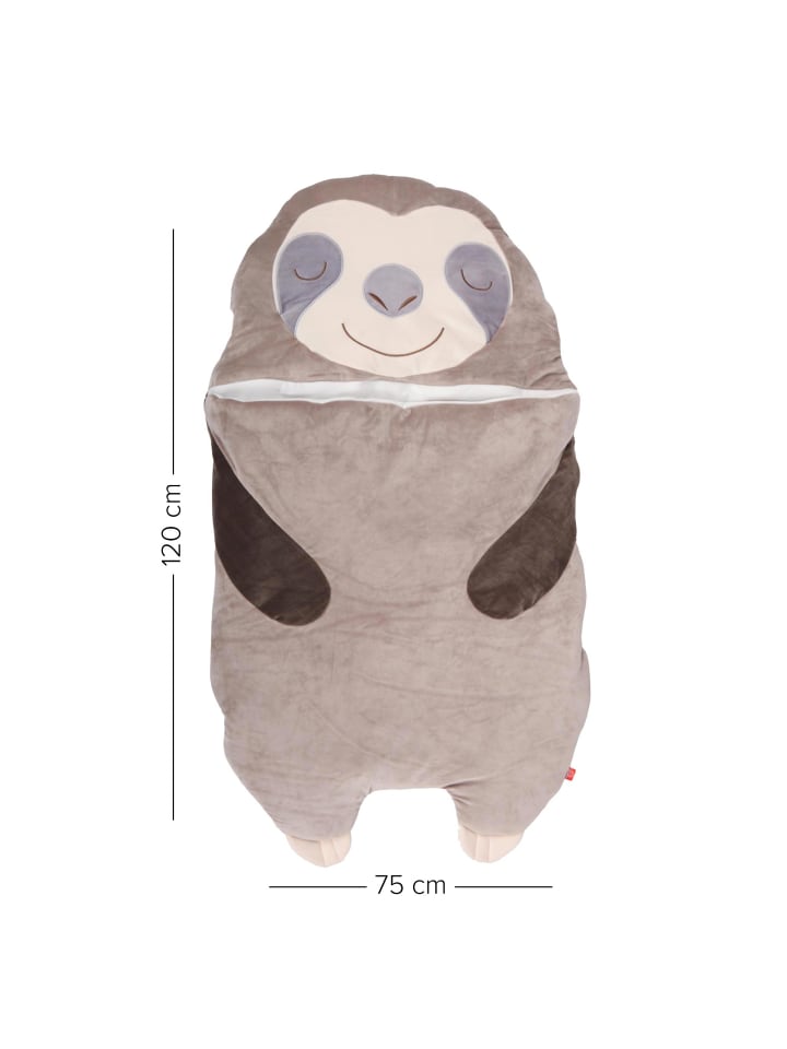 UNUS Mumienschlafsack Faultier in Grau günstig kaufen