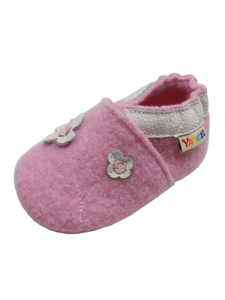 Yalion Leder-Krabbelschuhe 
