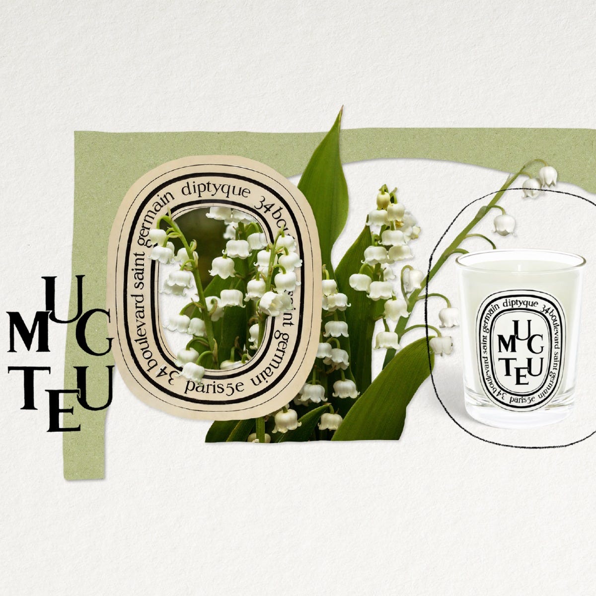 Muguet - Bougie modèle classique