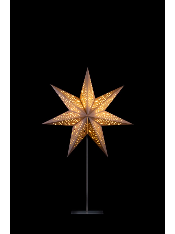 Sterntaler Dekostern | Weihnachtsstern Papier | Samt | Faltstern mit Ständer | We günstig kaufen onesize