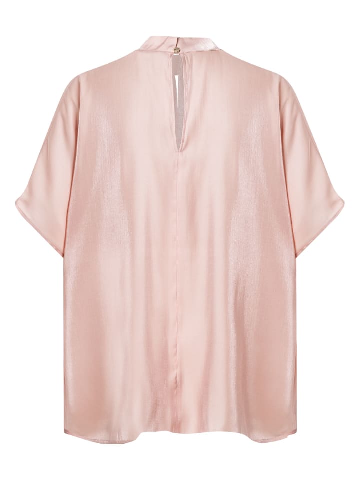 More & More Kurzarmbluse in rosa günstig kaufen