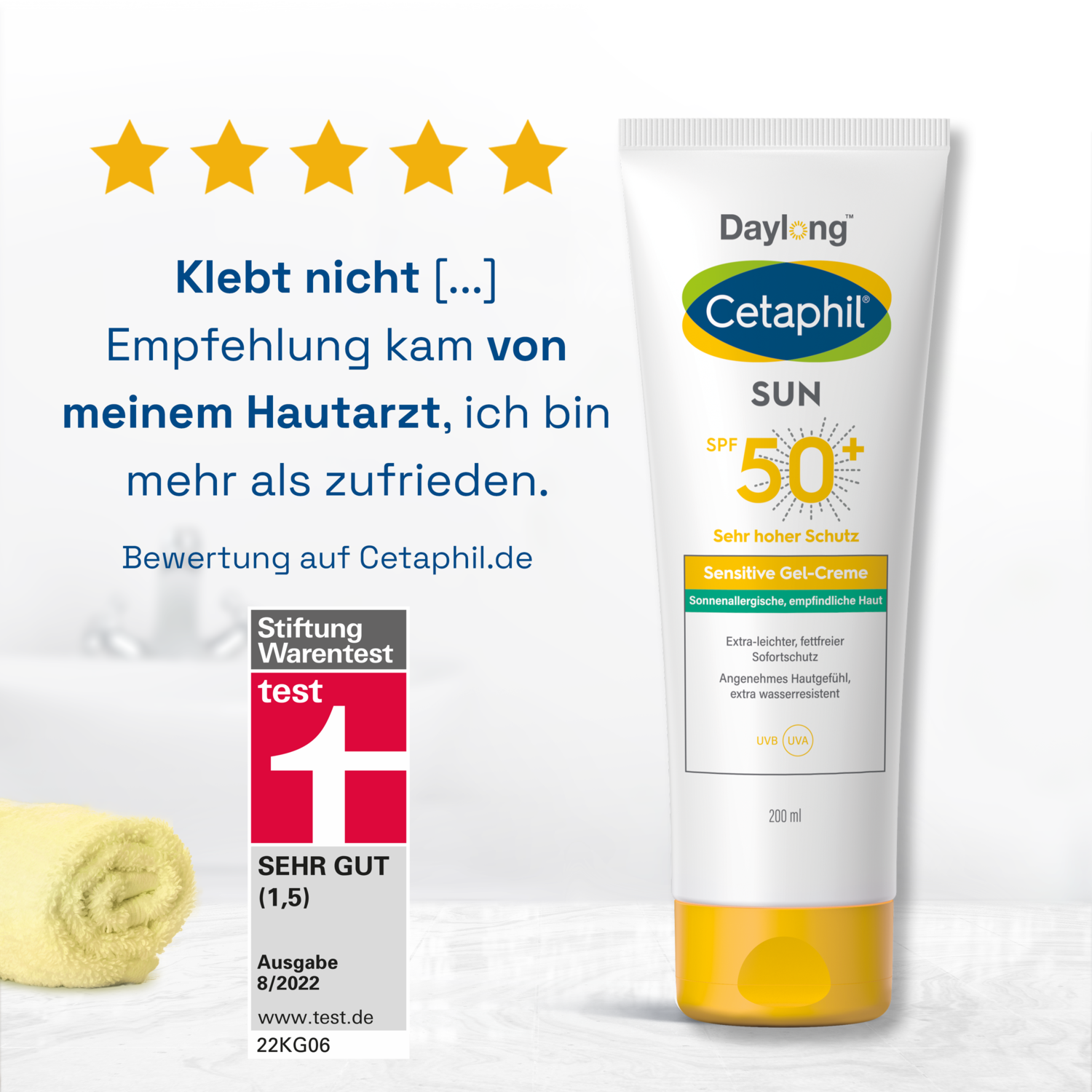 Sun Daylong SPF 50+ sensitive Gel