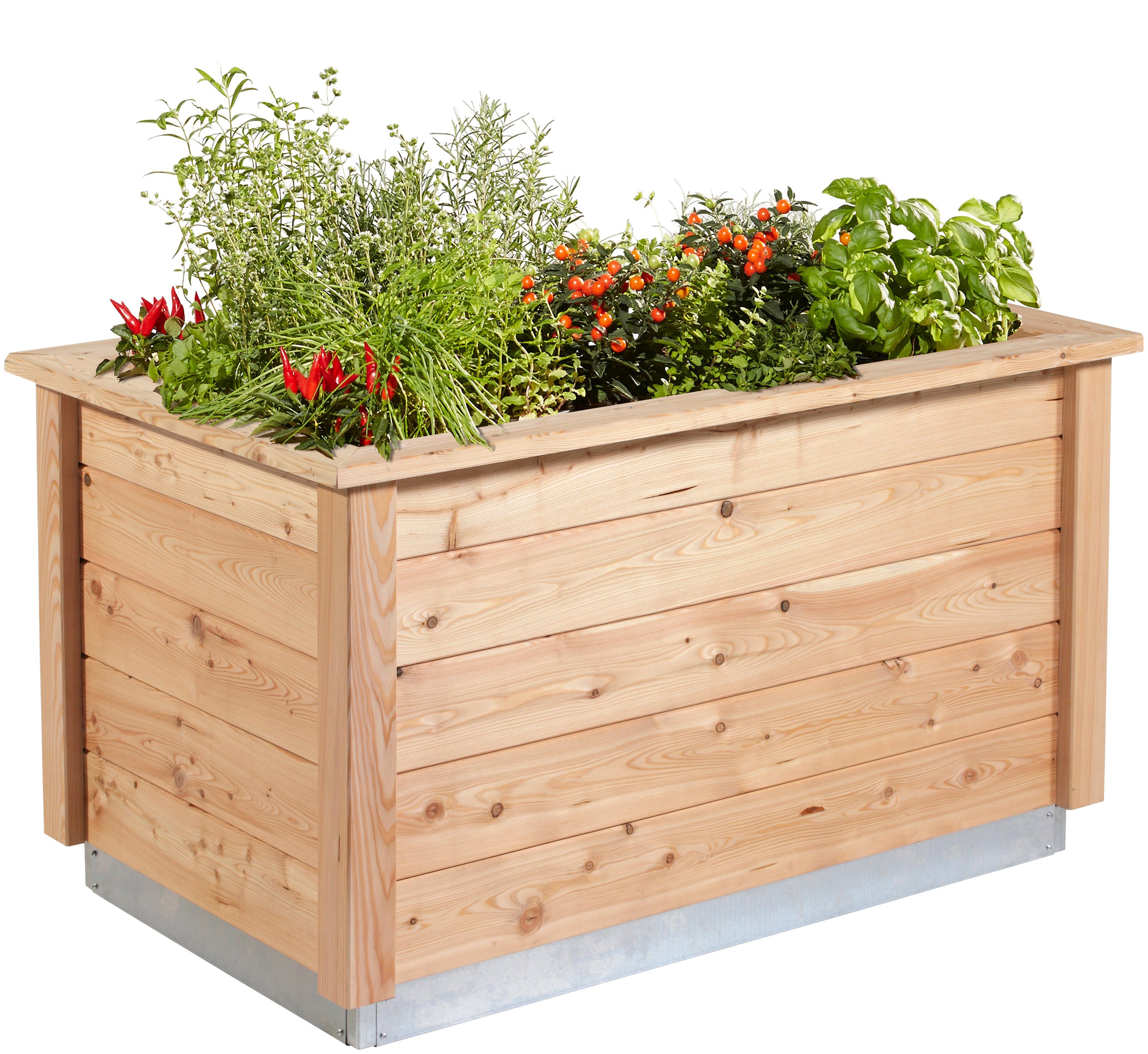 KGT Hochbeet Woody light, BxTxH: 127x80x74 cm