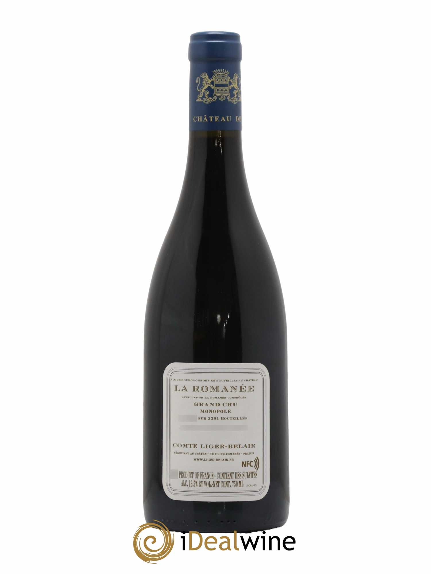 La Romanée Grand Cru Comte Liger-Belair (Domaine du)  2015 - Lot de 1 Bouteille