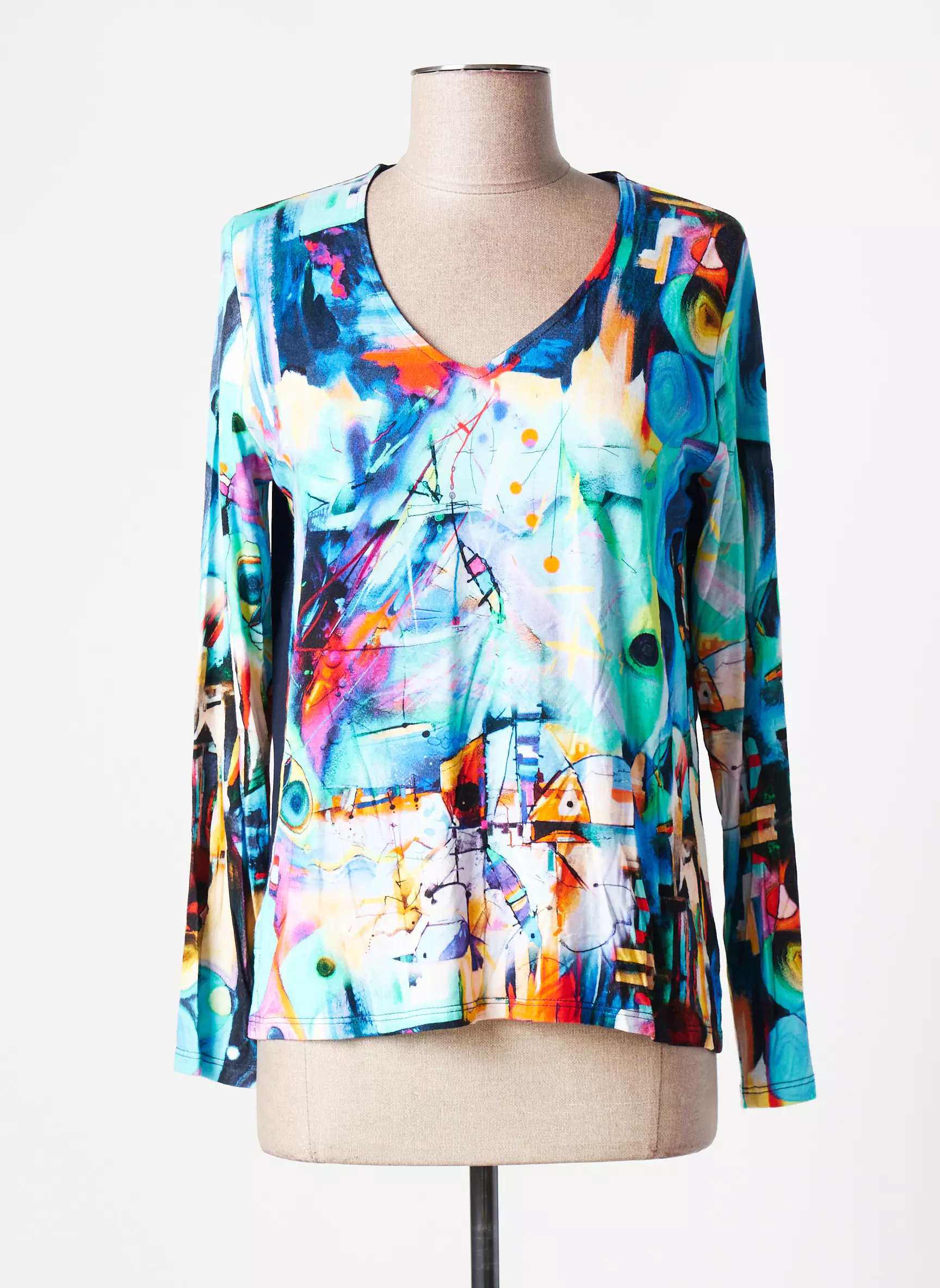 Tinta Style Tshirts Femme couleur bleu