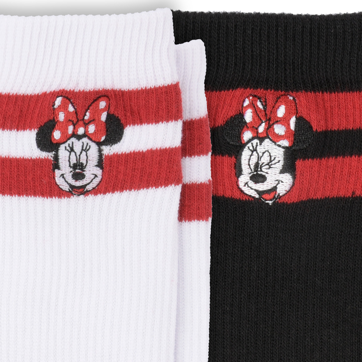 2 Paar Minnie Maus Socken im Set