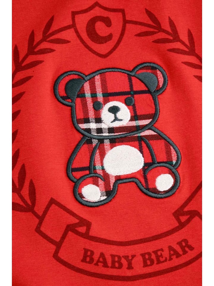 Coccodrillo T-Shirt mit langen Ärmeln in rot günstig kaufen