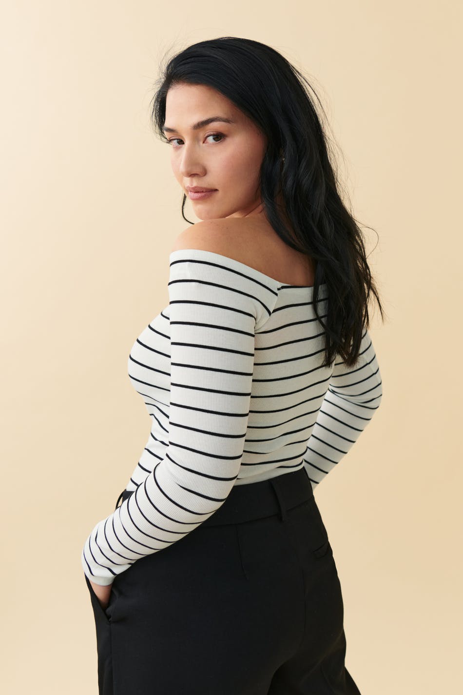 Off shoulder top