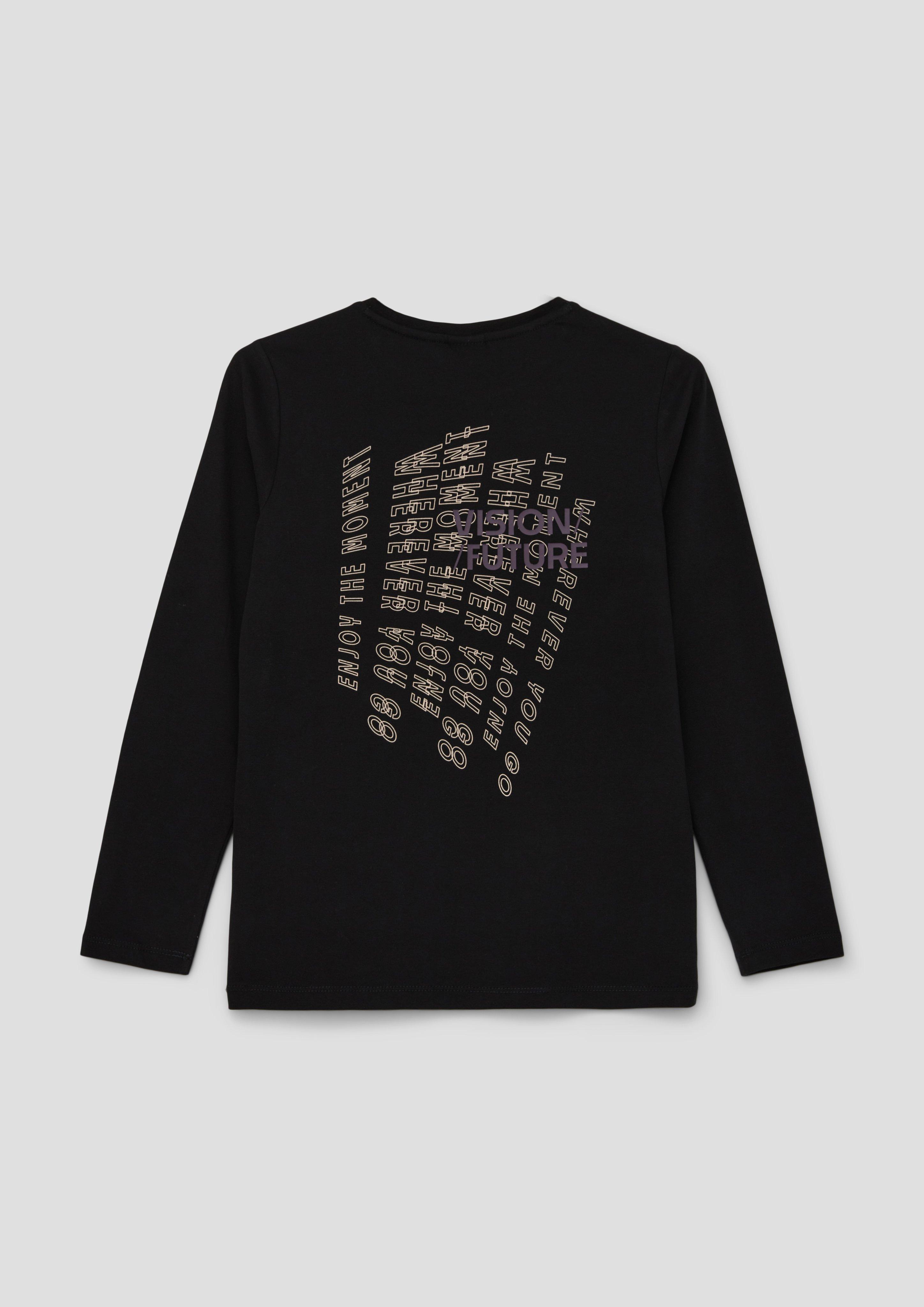 Longsleeve mit Rückenprint  2134081-9999