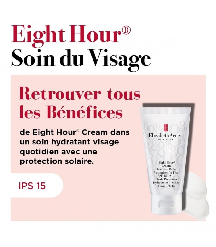 ELIZABETH ARDEN-EIGHT HOUR®  CREAM-Fluide Protecteur Hydratation Intensive SPF15