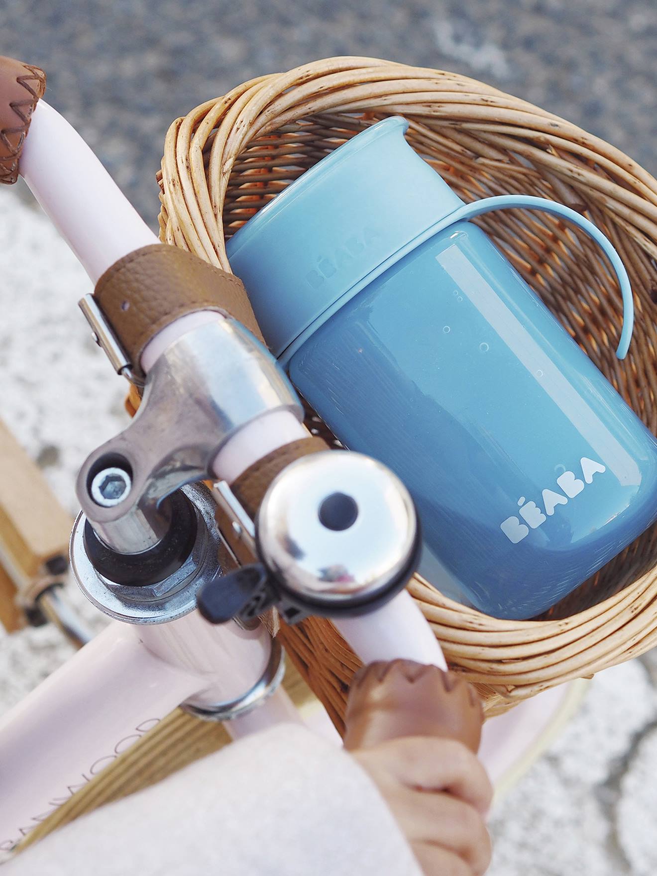 Tasse d'apprentissage 360° BEABA bleu