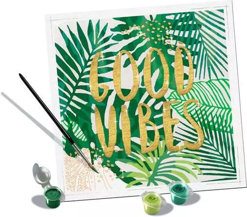 CreArt Good Vibes - Malen nach Zahlen für Erwachsene