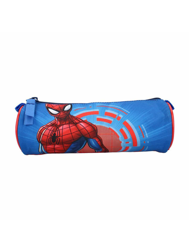 Spiderman Spiderman Federmappe Stifteetui Praktische Stifttasche für die Schule in Blau günstig kaufen onesize