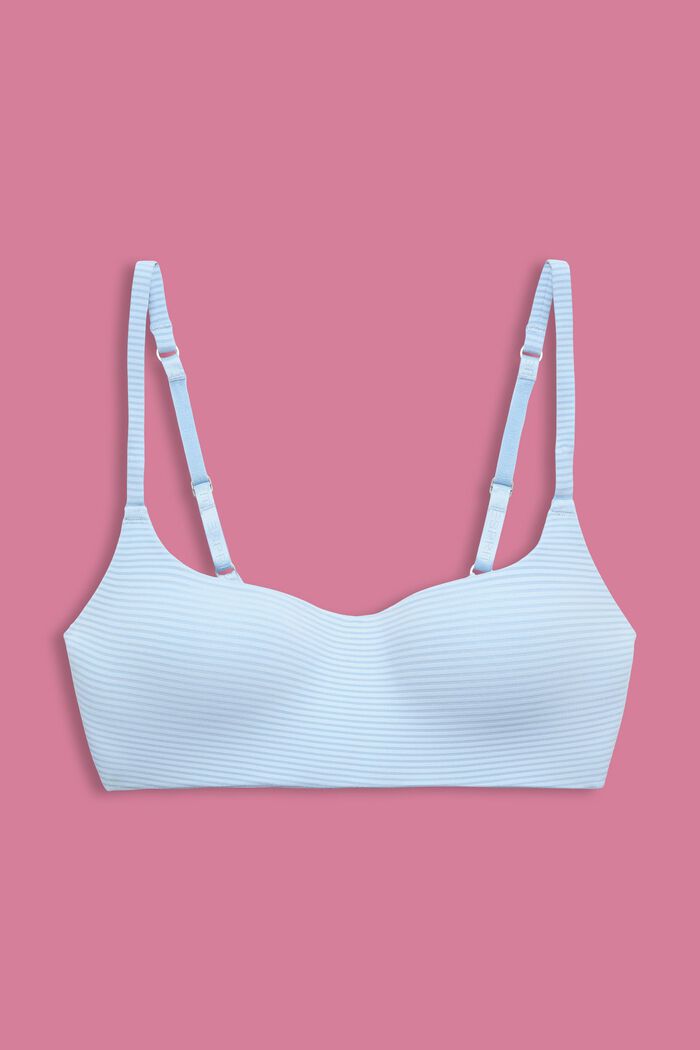 Wattierte Bralette aus recycelter Mikrofaser