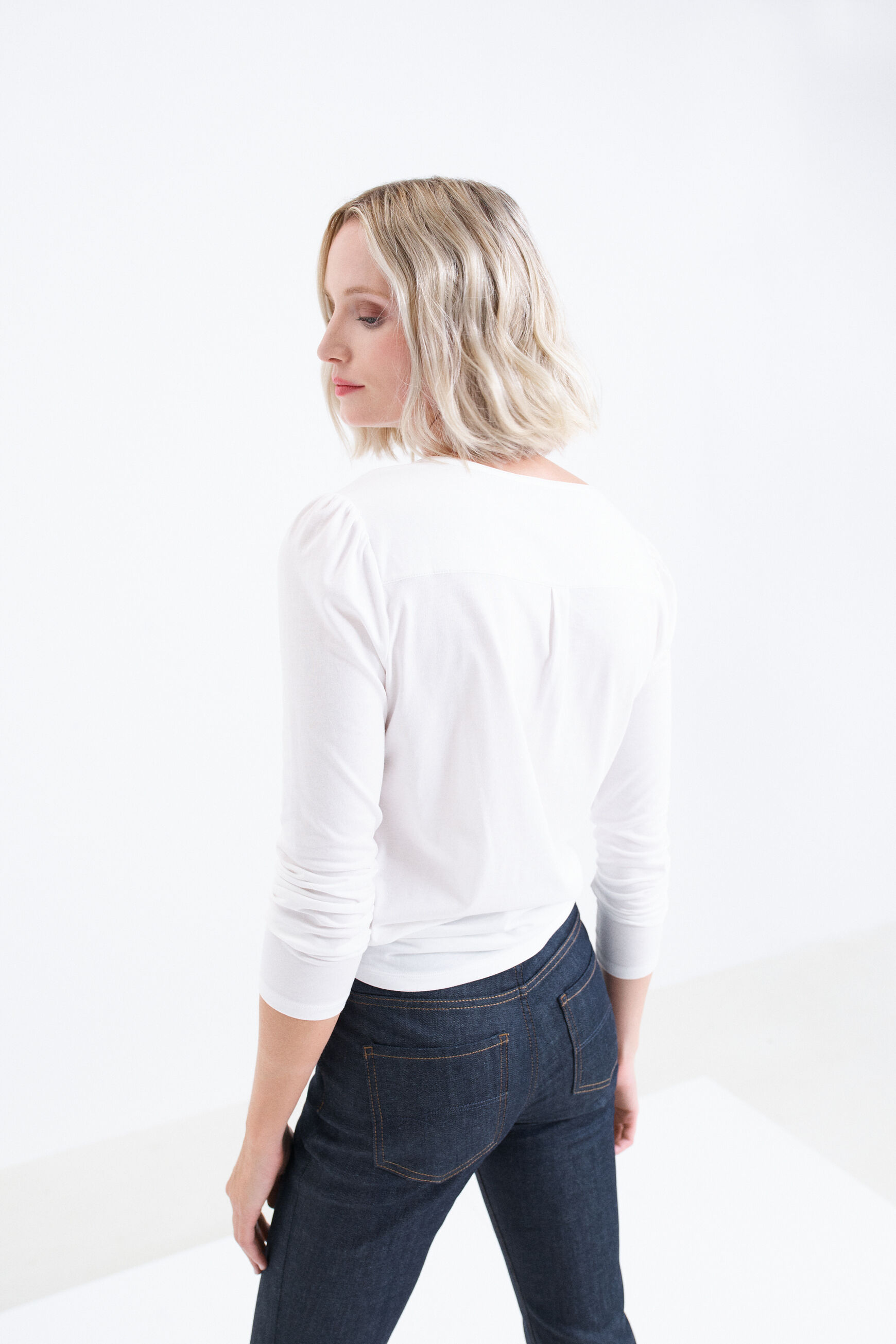 jean kyle denim double stone femme