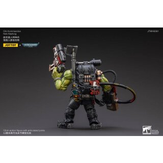 Warhammer 40k Actionfigur 1/18 Ork Kommandos Nob Nazbog 13 cm