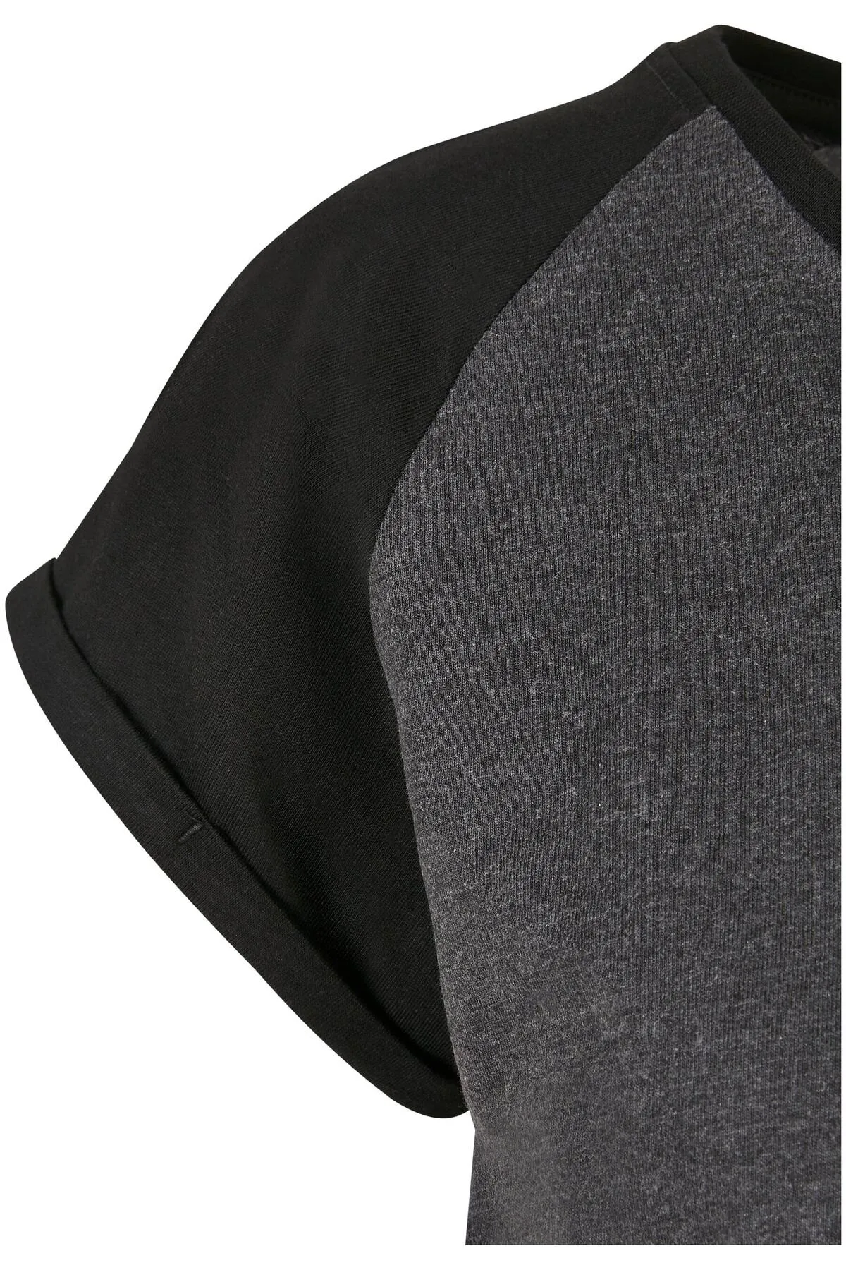 Urban Classics  Damen Kontrast-Raglan-T-Shirt-Kleid für Damen