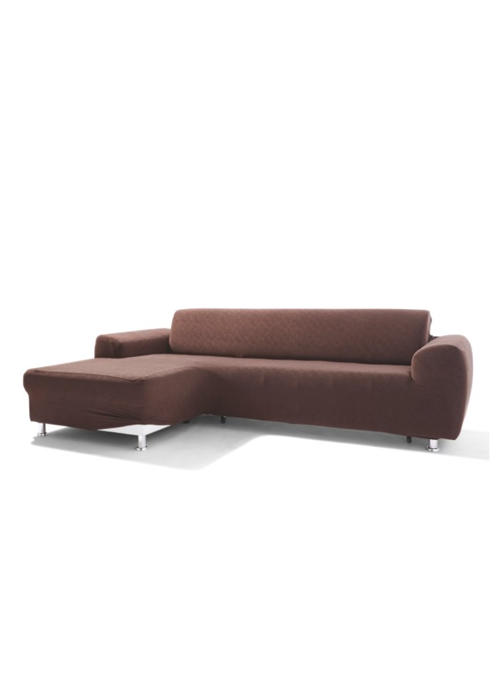 Ecksofa-Husse mit Hoch-Tief Effekt