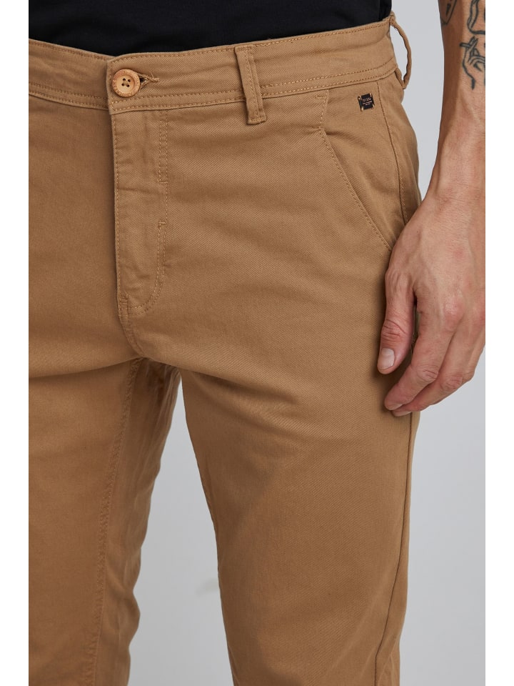 BLEND Chinohose BHNATAN pants - 20703472  Chinohose Slim Fit mit Gürtelschlaufen in rotbraun günstig kaufen